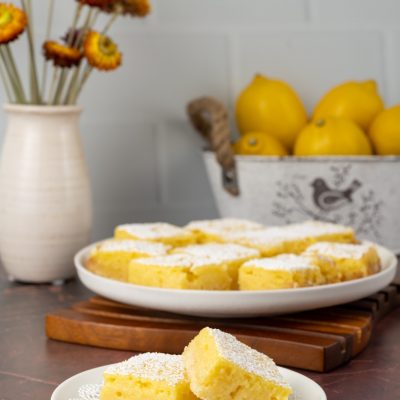 Hemp Lemon Bars